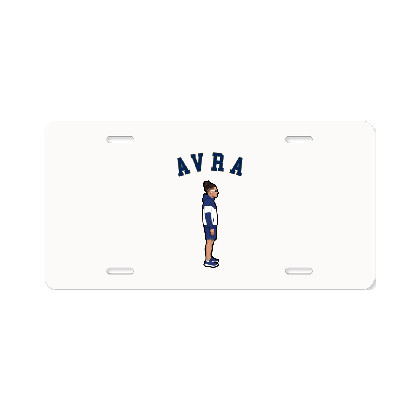 License Plate — Shirsey Arch in Classic