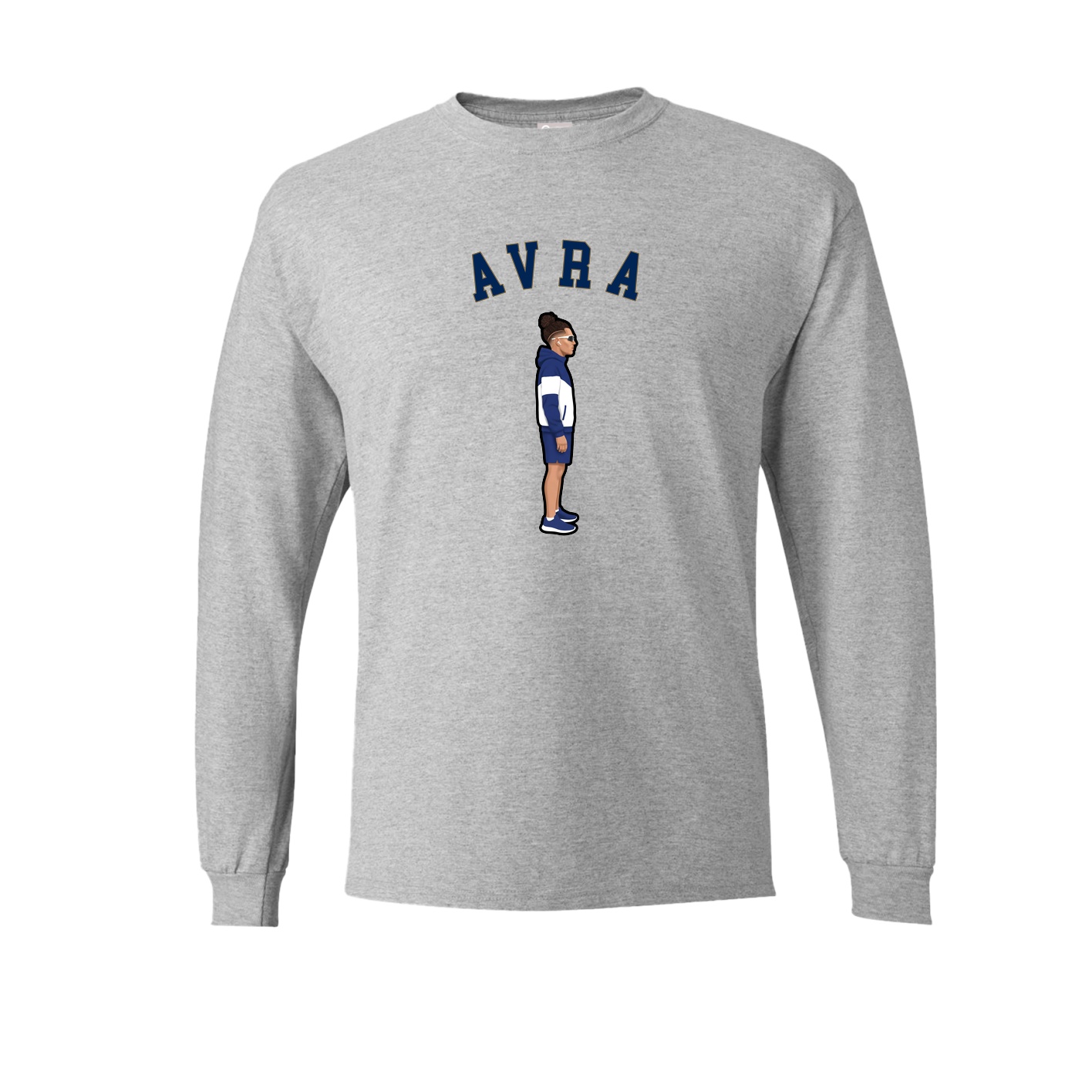 Long Sleeve Tee — Shirsey Arch in Grey