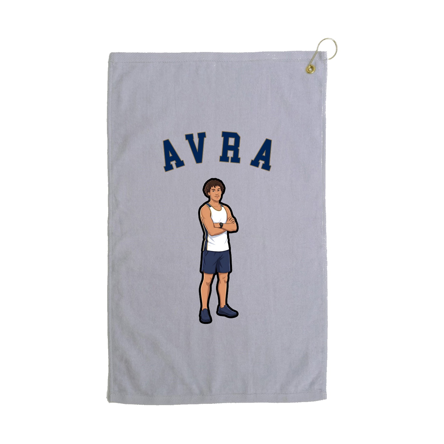 Golf Towel — Shirsey Arch in Grey