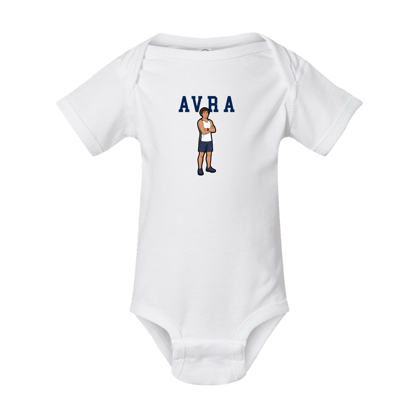 Baby Onesie — Shirsey in White