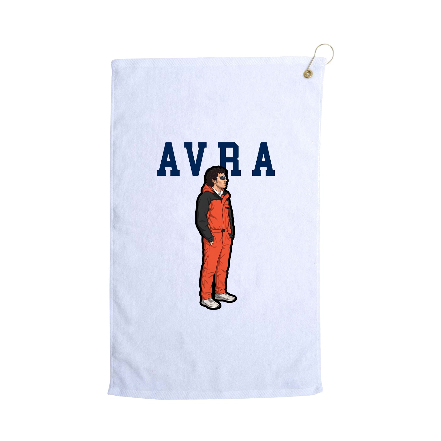Golf Towel — Shirsey in White