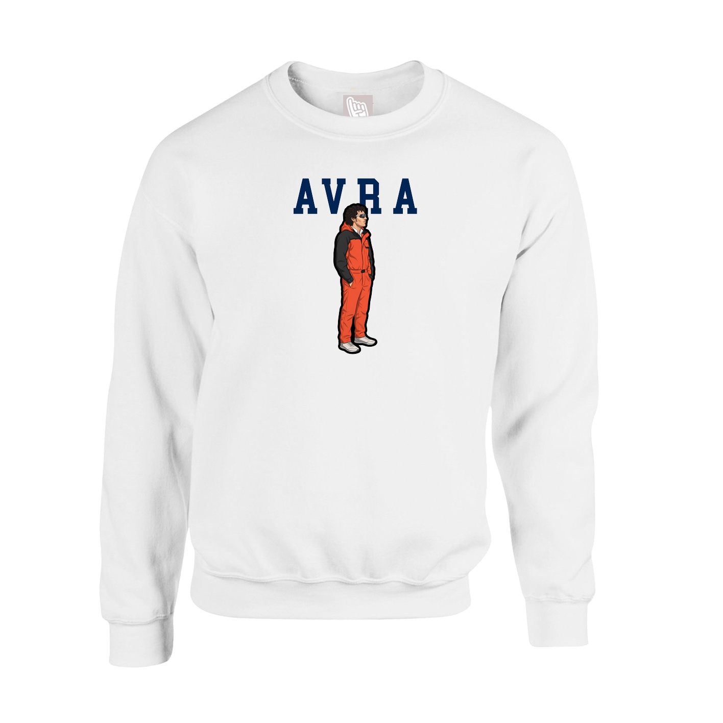 Fleece Crew — Shirsey in White