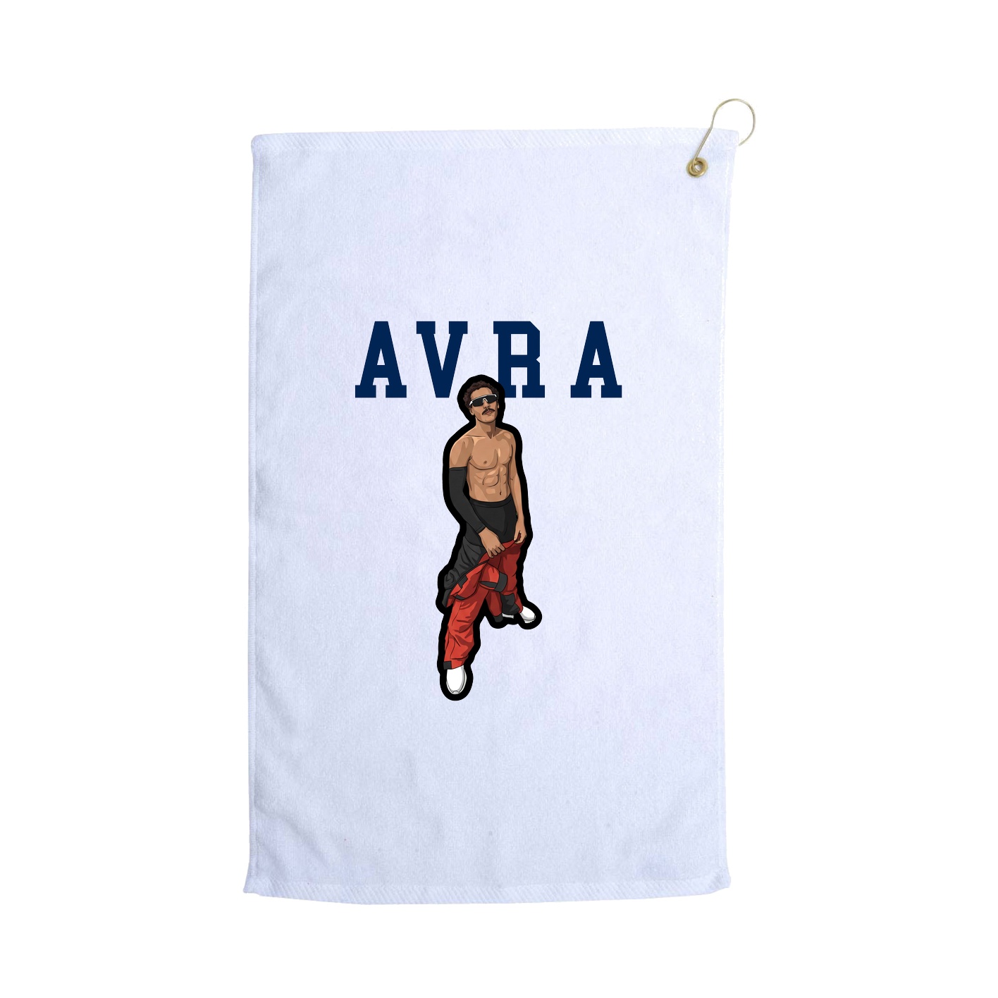 Golf Towel — Shirsey in White