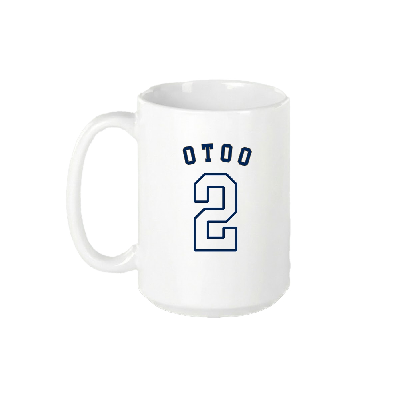 15oz Coffee Mug — Shirsey Arch in White