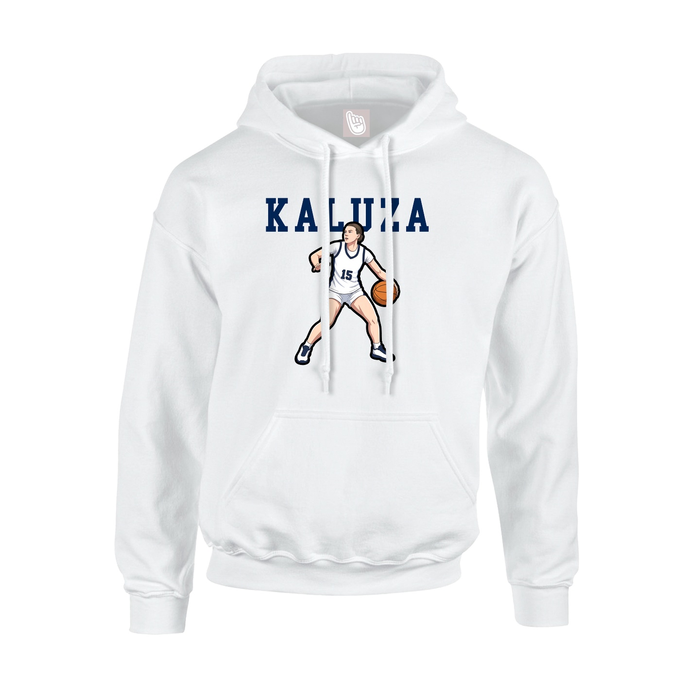 Hoodie — Classic in White