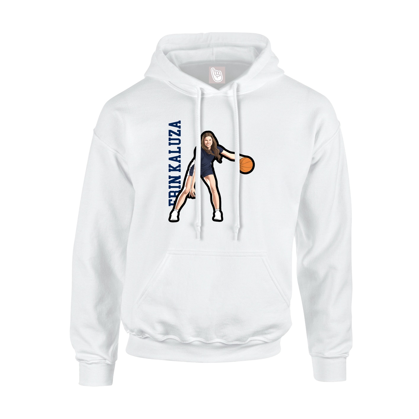 Youth Hoodie — Classic in White