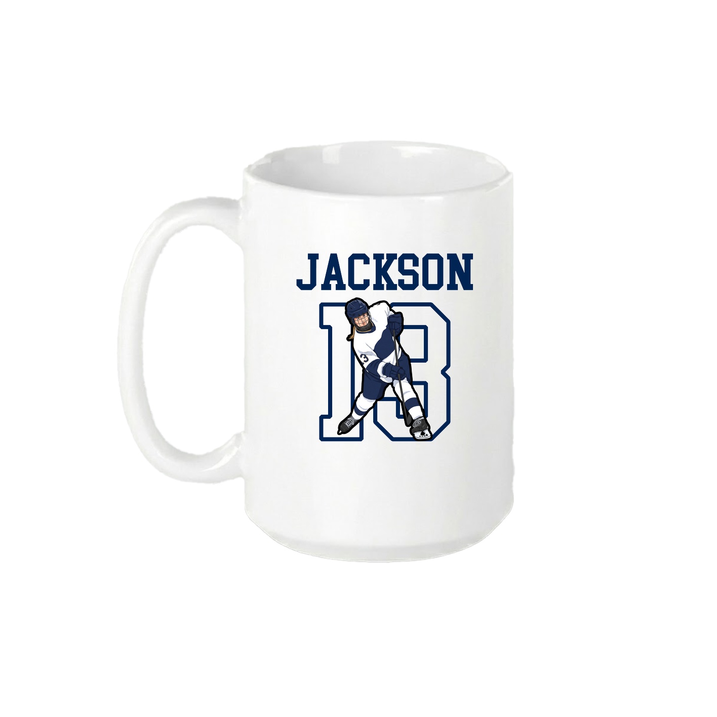 15oz Coffee Mug — Shirsey in White