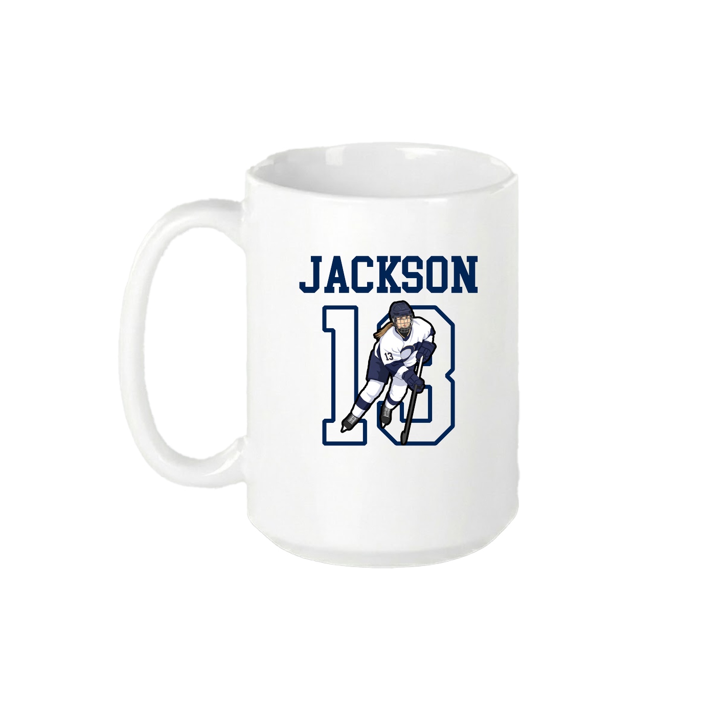 15oz Coffee Mug — Shirsey in White