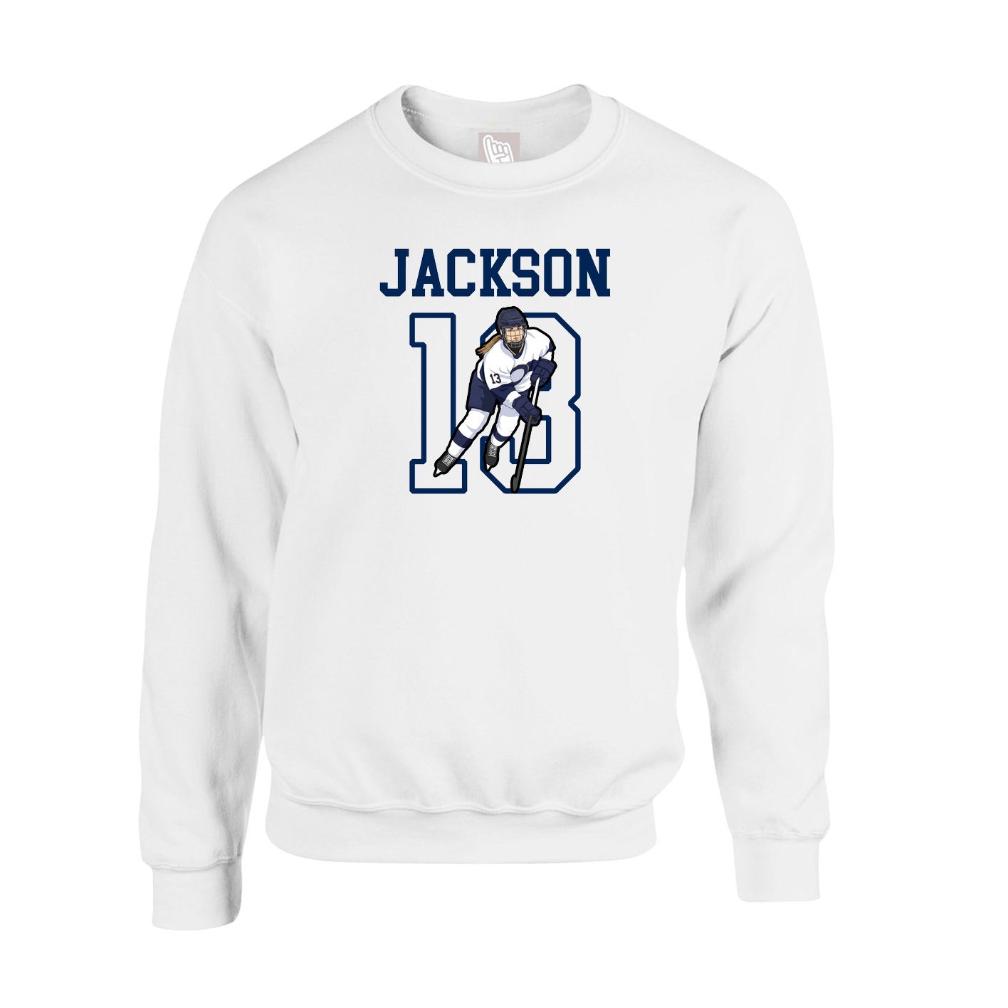 Fleece Crew — Shirsey in White