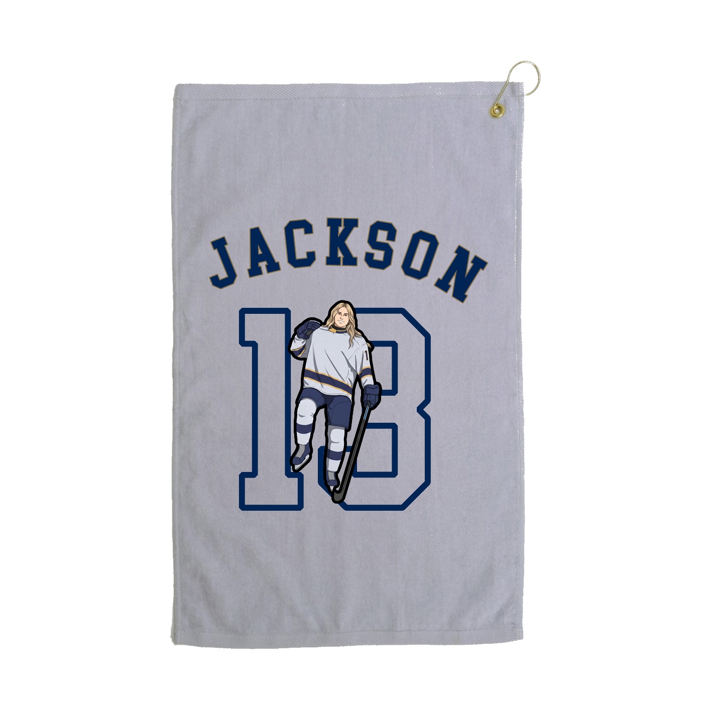 Golf Towel — Shirsey Arch in Grey
