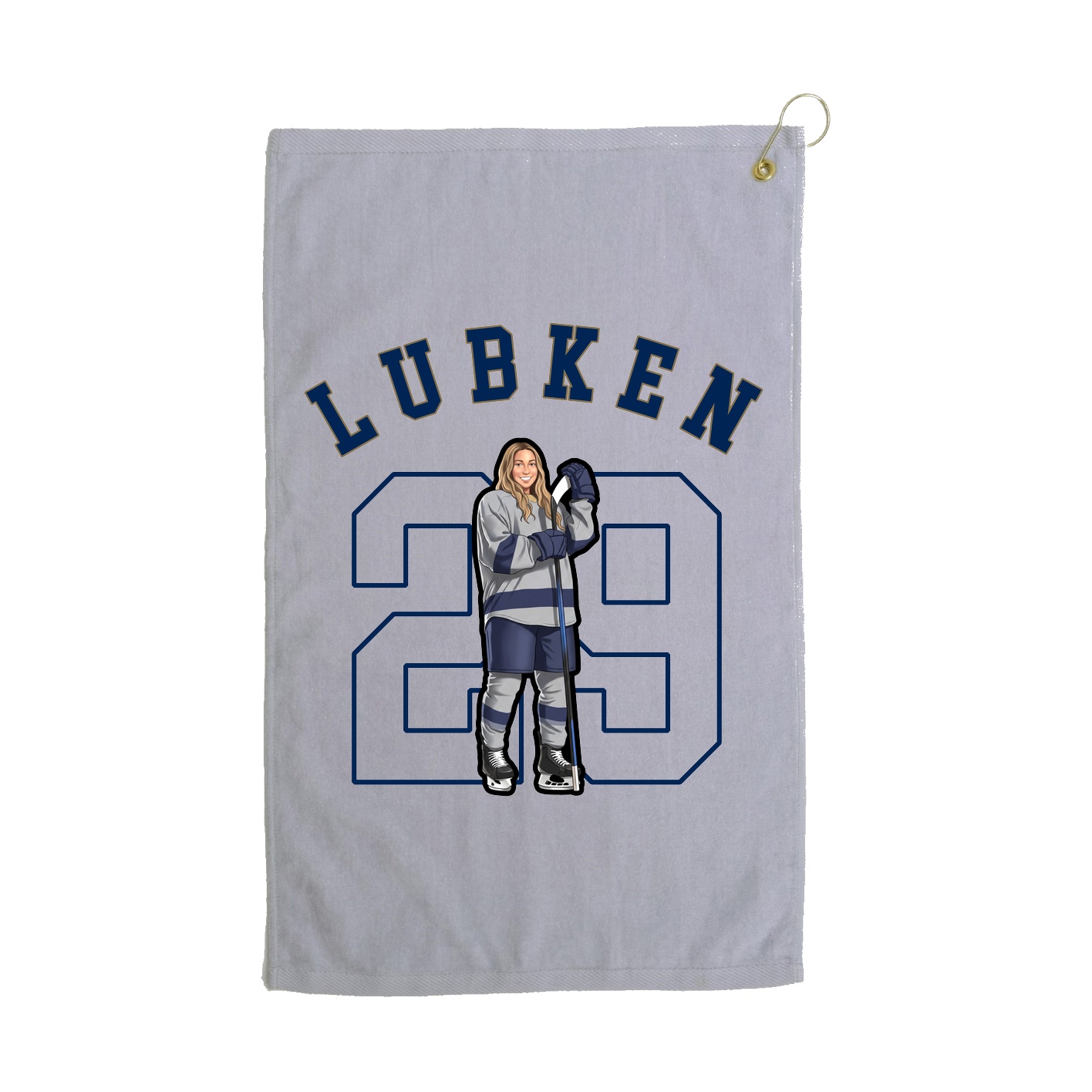 Golf Towel — Shirsey Arch in Grey