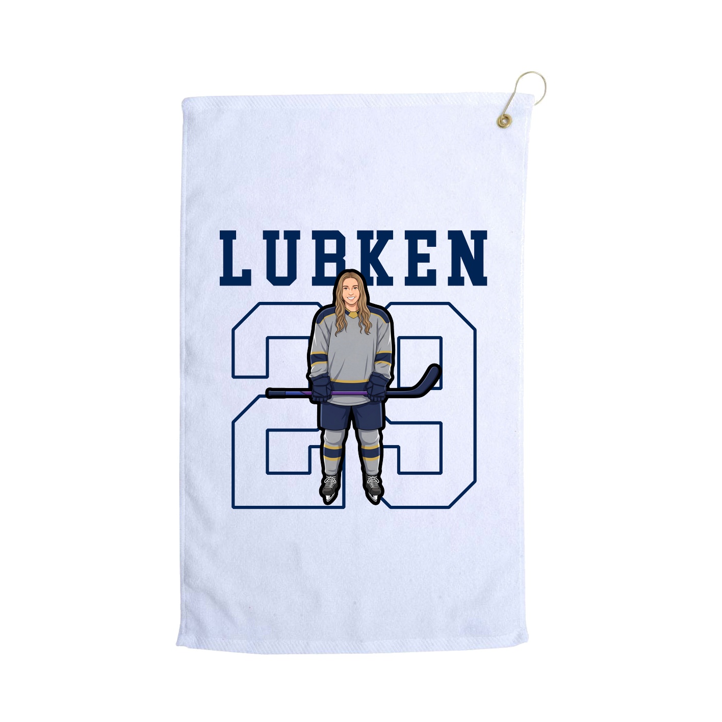 Golf Towel — Shirsey in White