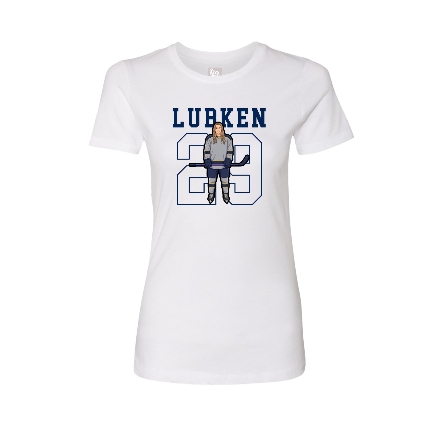 Fitted Women's Tee — Shirsey in White