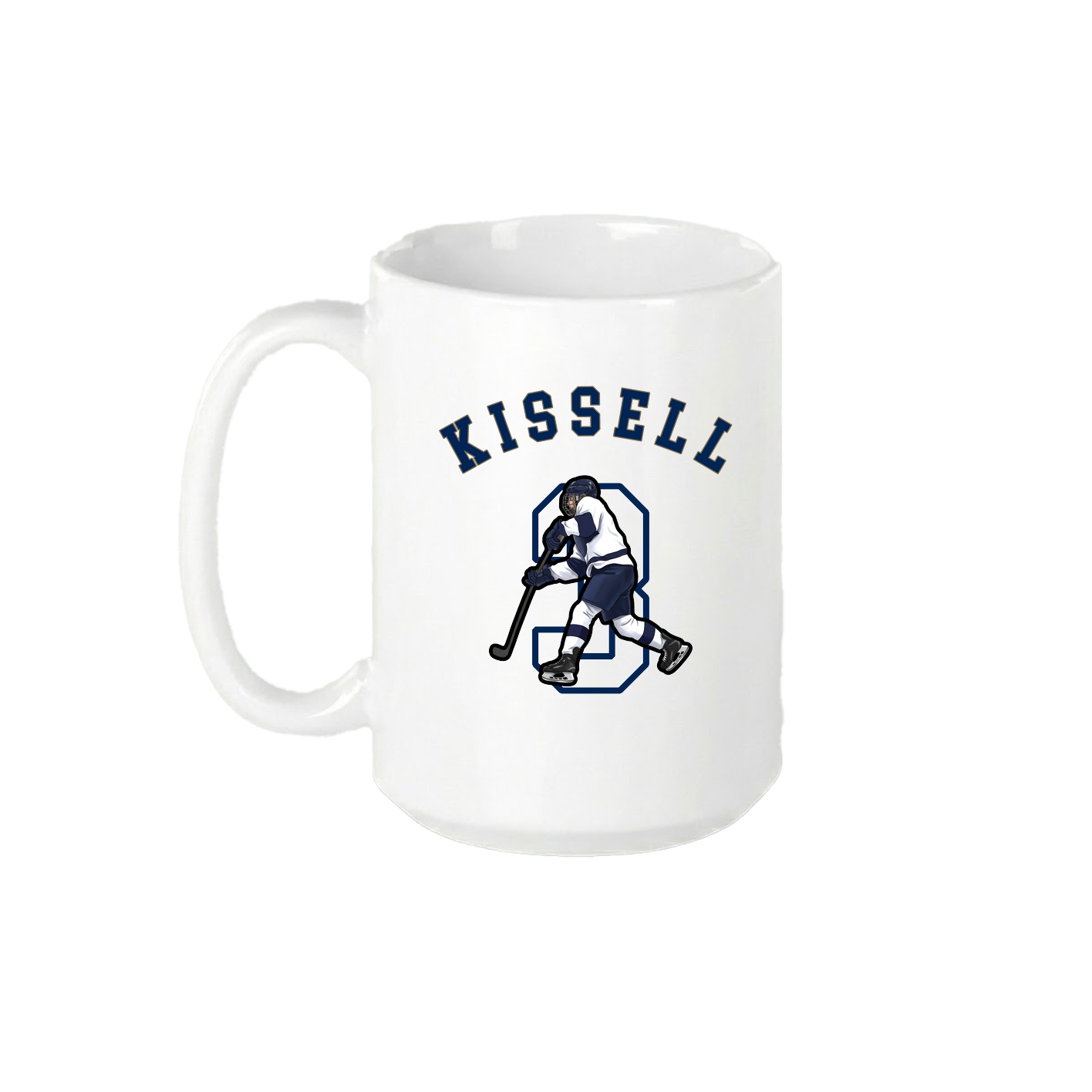 15oz Coffee Mug — Shirsey Arch in White