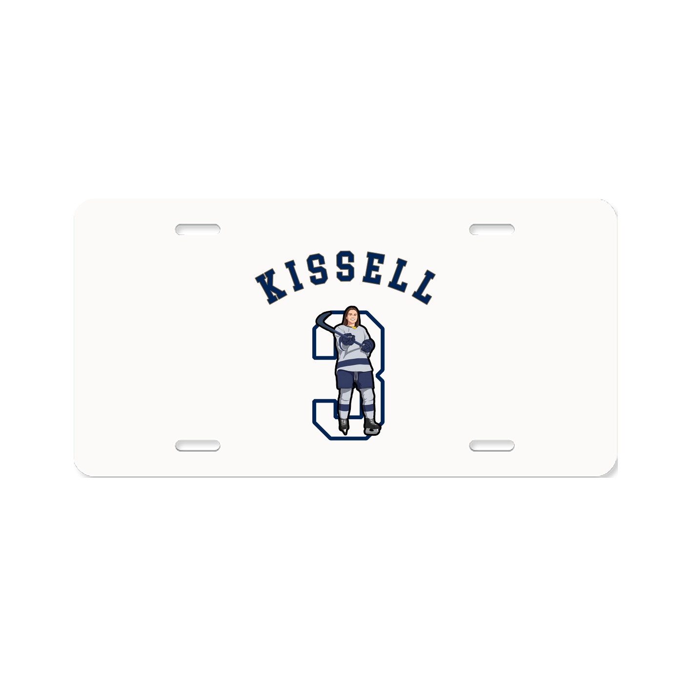License Plate — Shirsey Arch in Classic