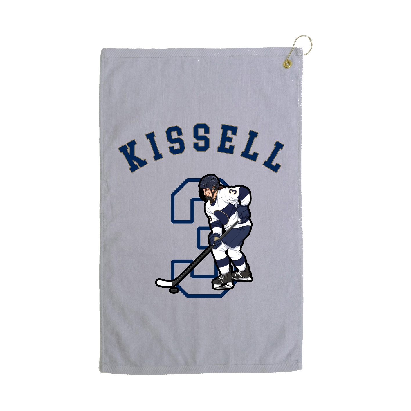 Golf Towel — Shirsey Arch in Grey