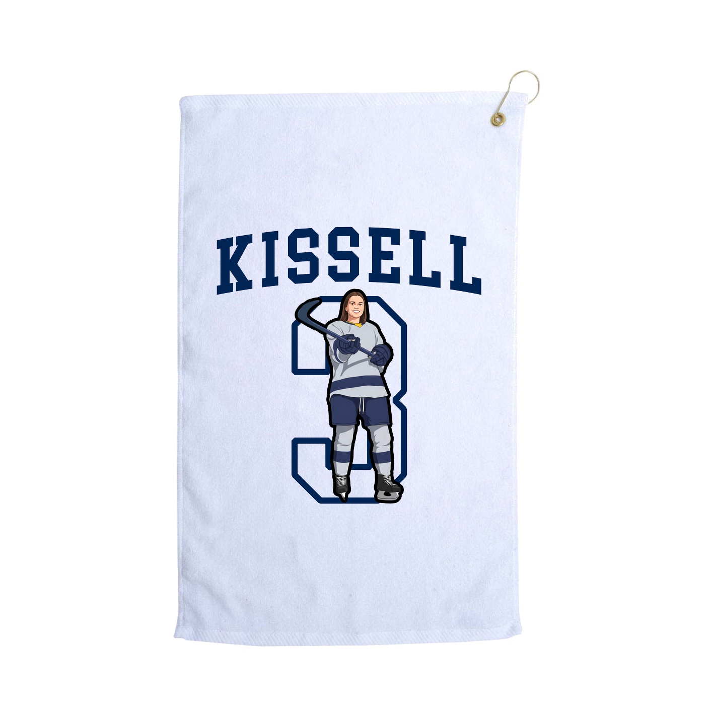 Golf Towel — Shirsey in White