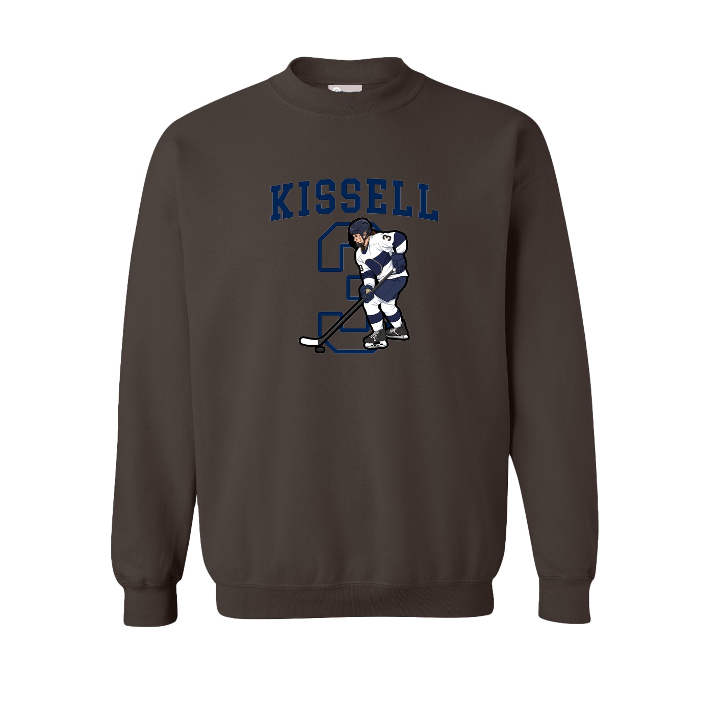 Fleece Crew — Shirsey in Brown