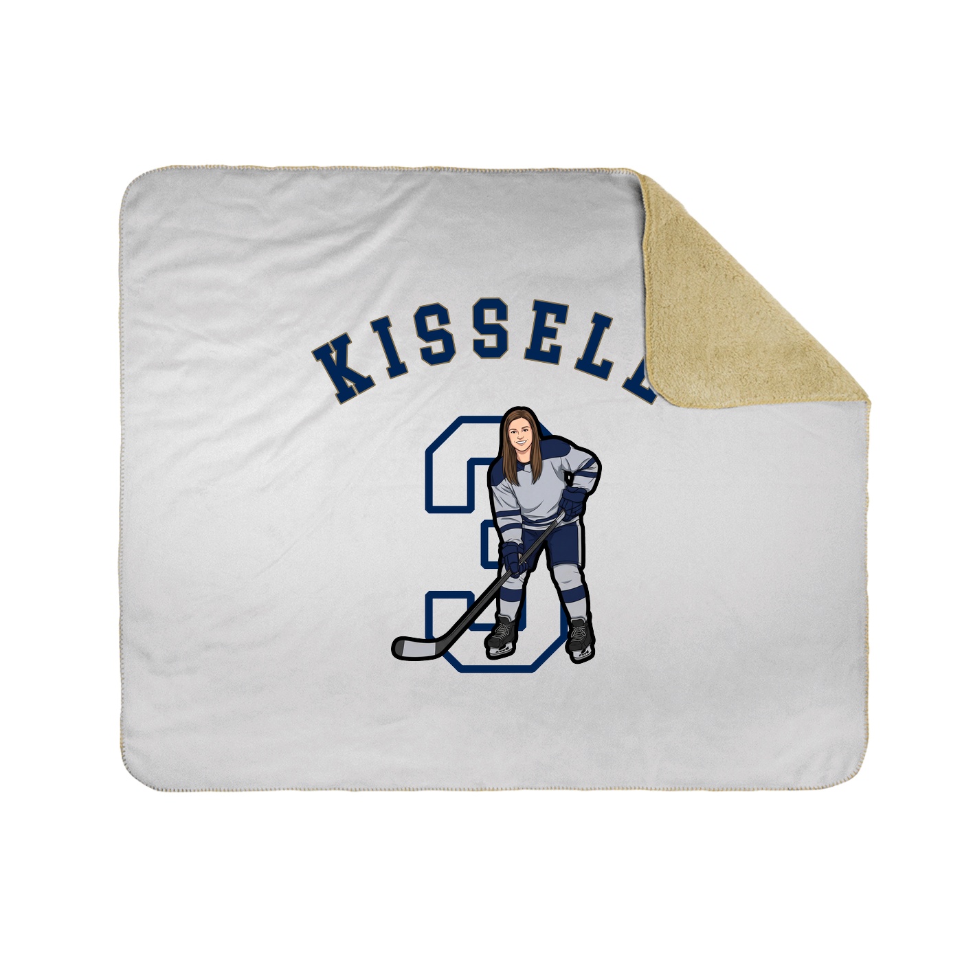 Throw Blanket — Shirsey Arch in White