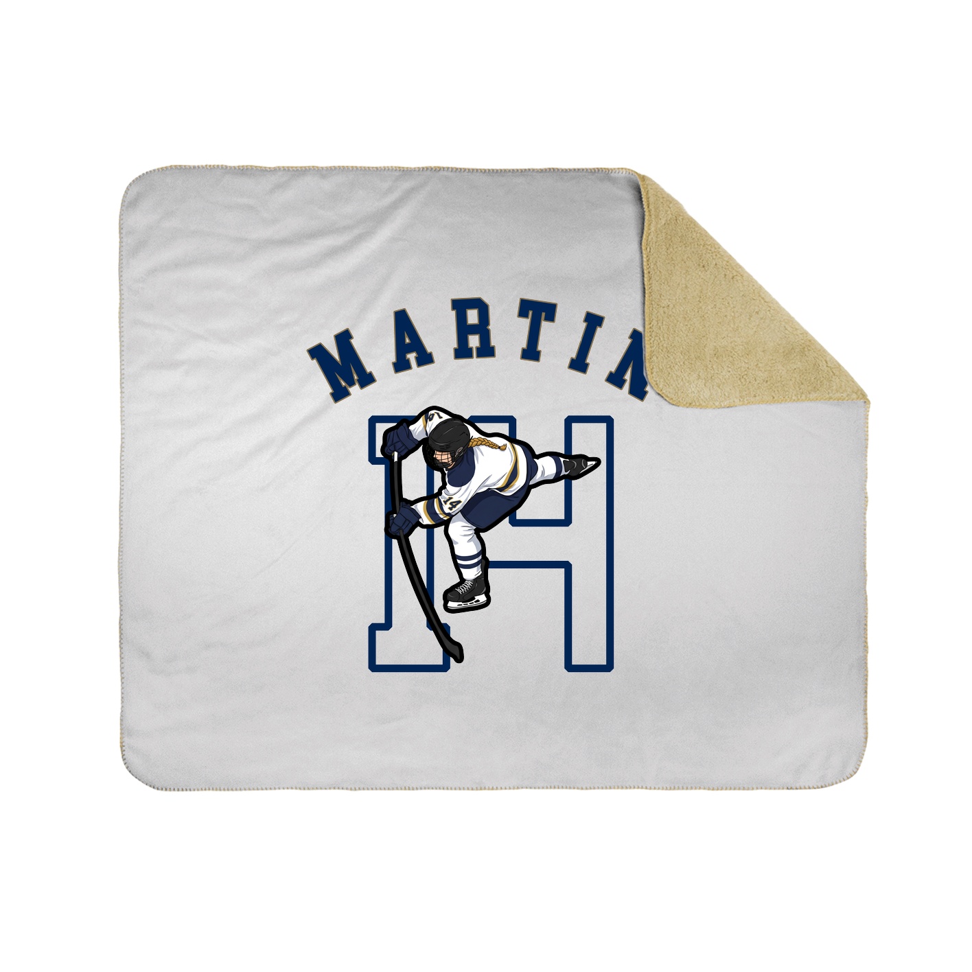 Throw Blanket — Shirsey Arch in White