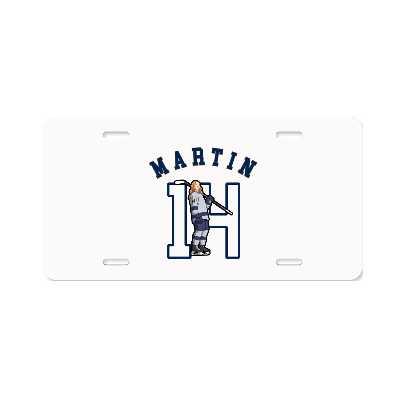 License Plate — Shirsey Arch in Classic