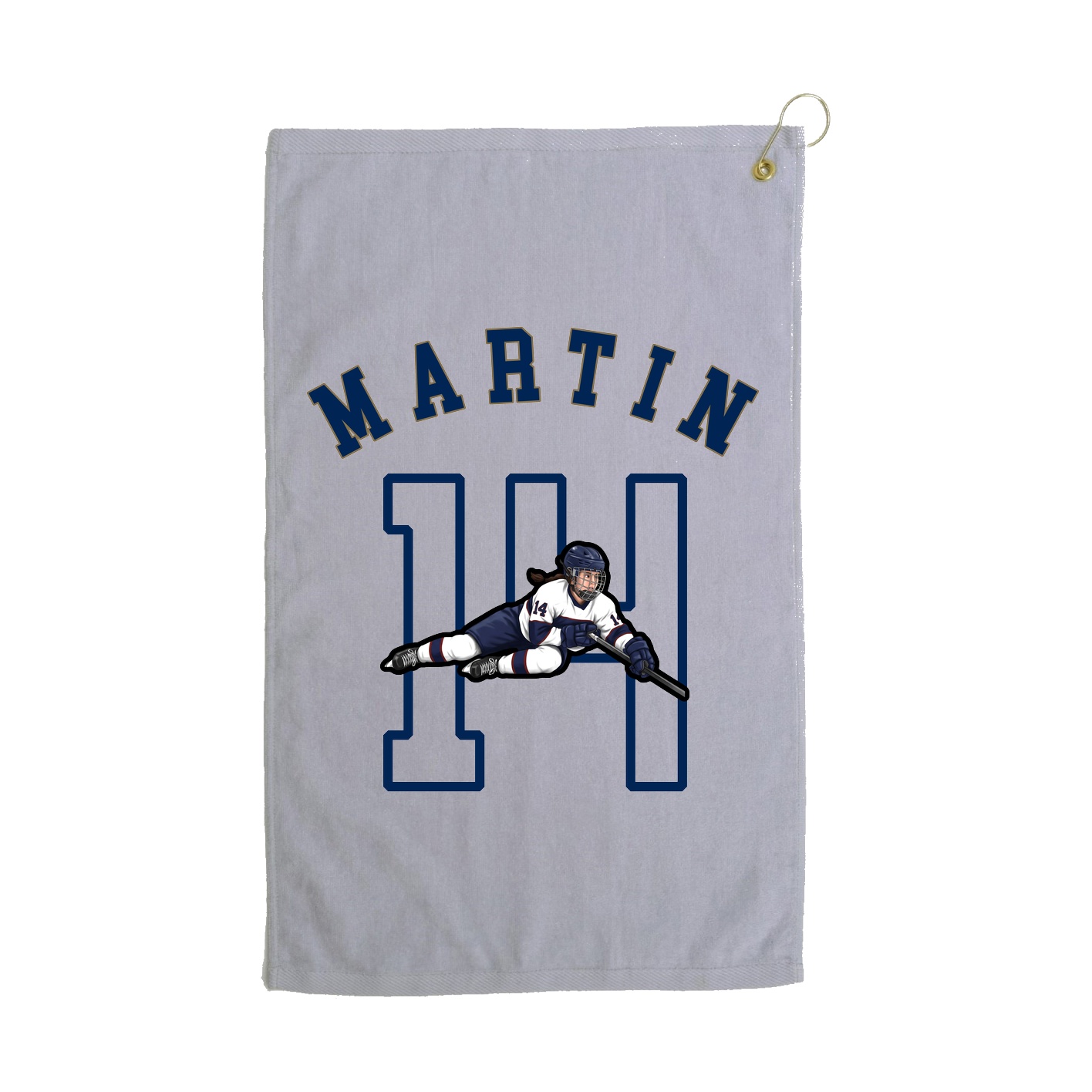 Golf Towel — Shirsey Arch in Grey