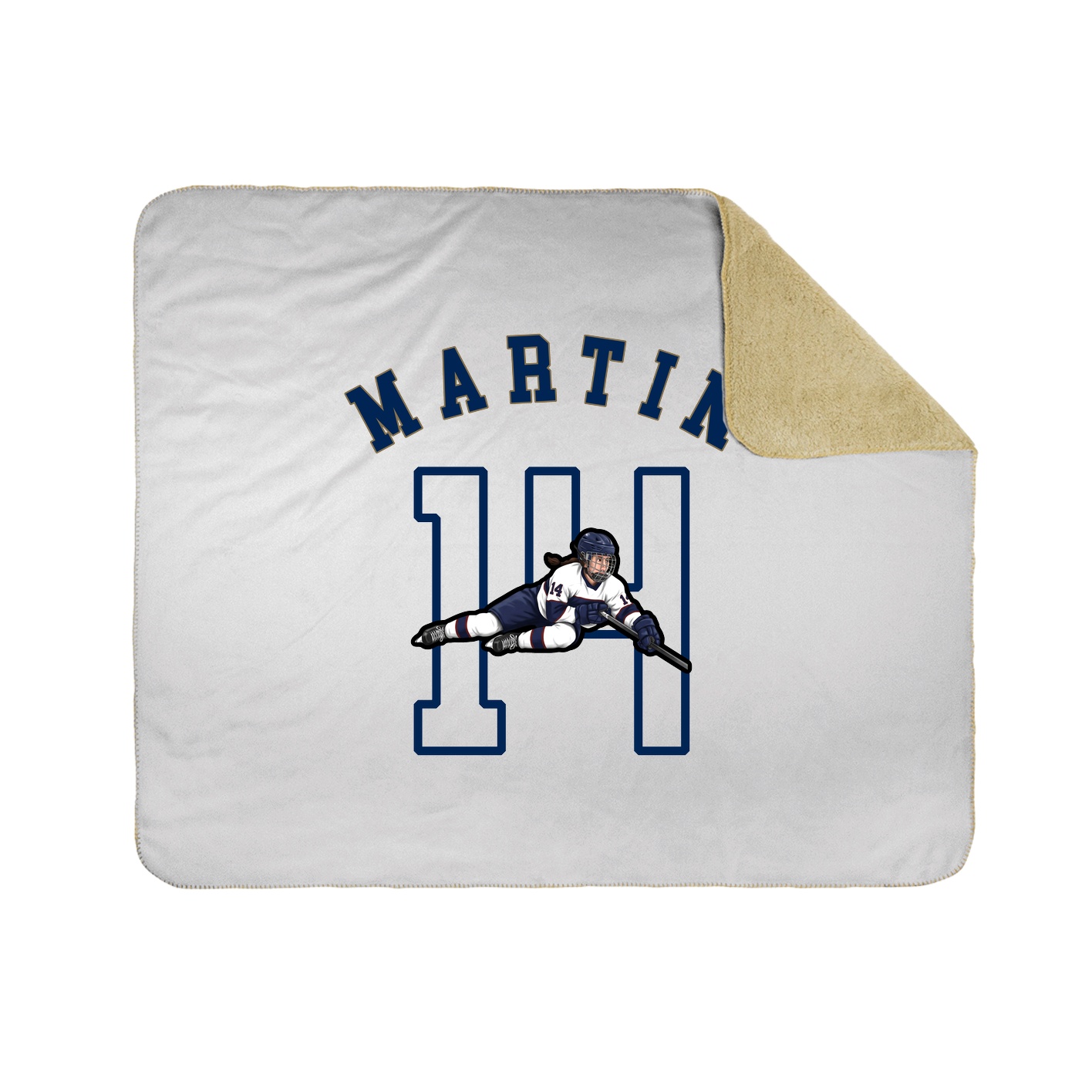 Throw Blanket — Shirsey Arch in White