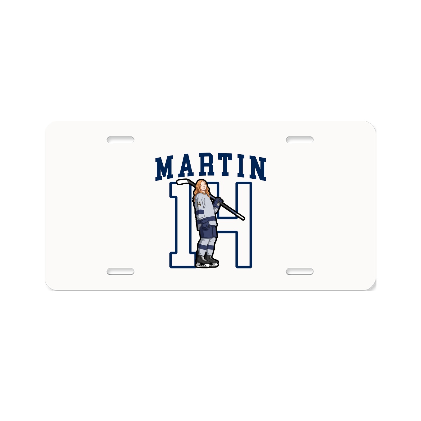 License Plate — Shirsey in Classic