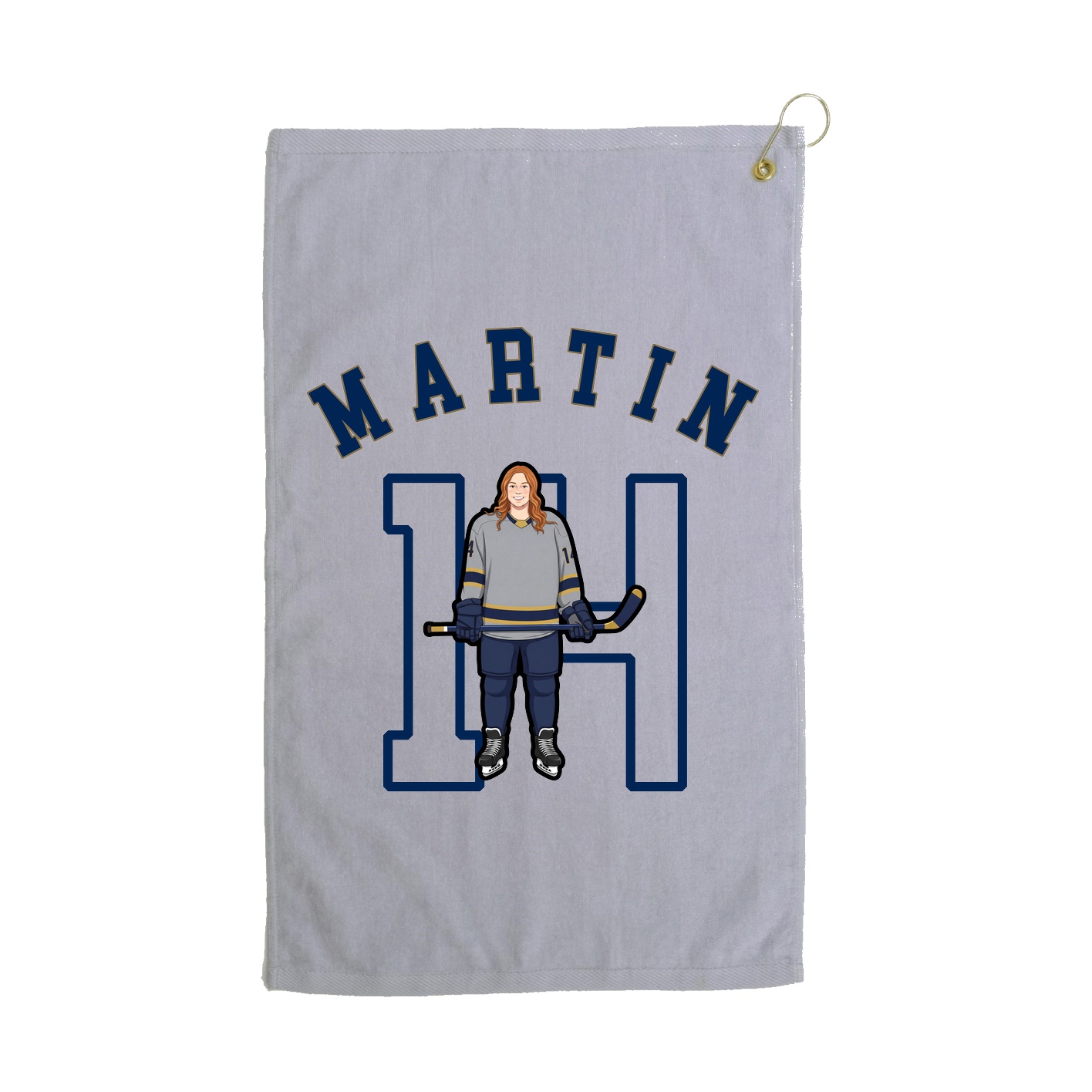 Golf Towel — Shirsey Arch in Grey