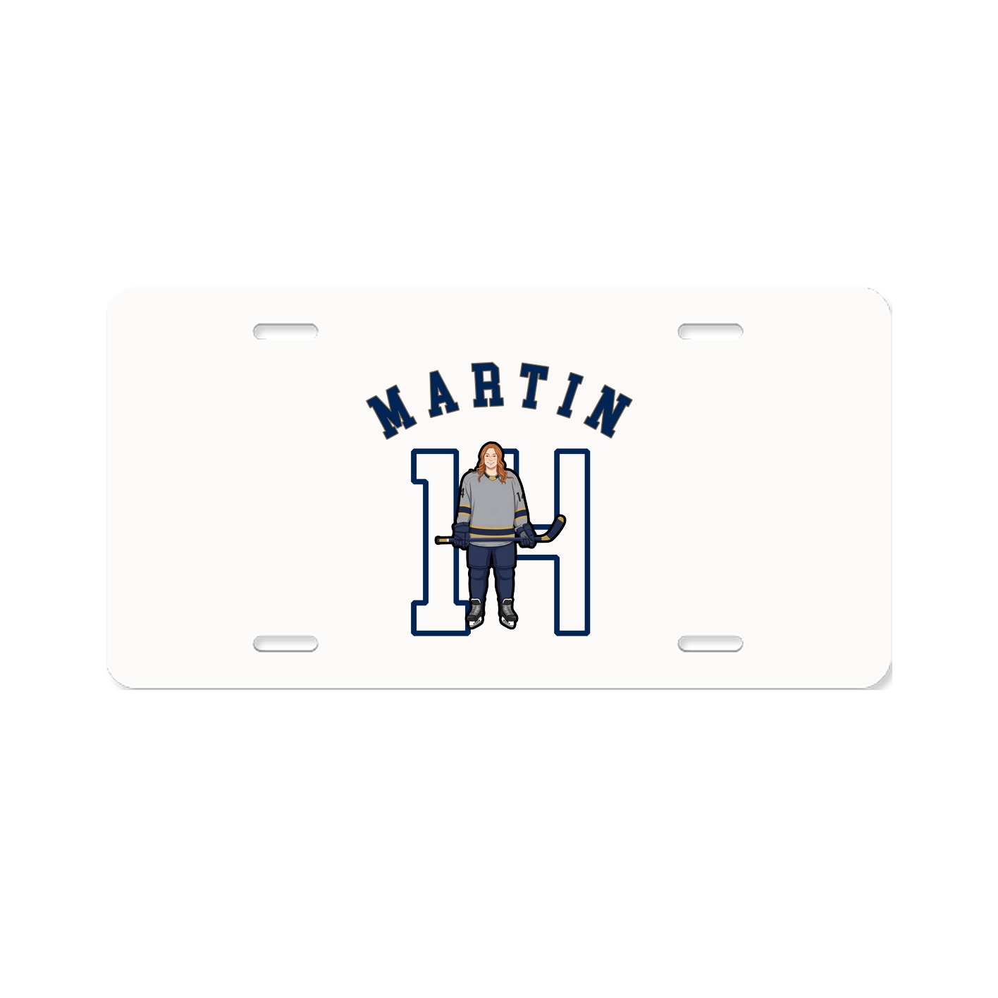 License Plate — Shirsey Arch in Classic