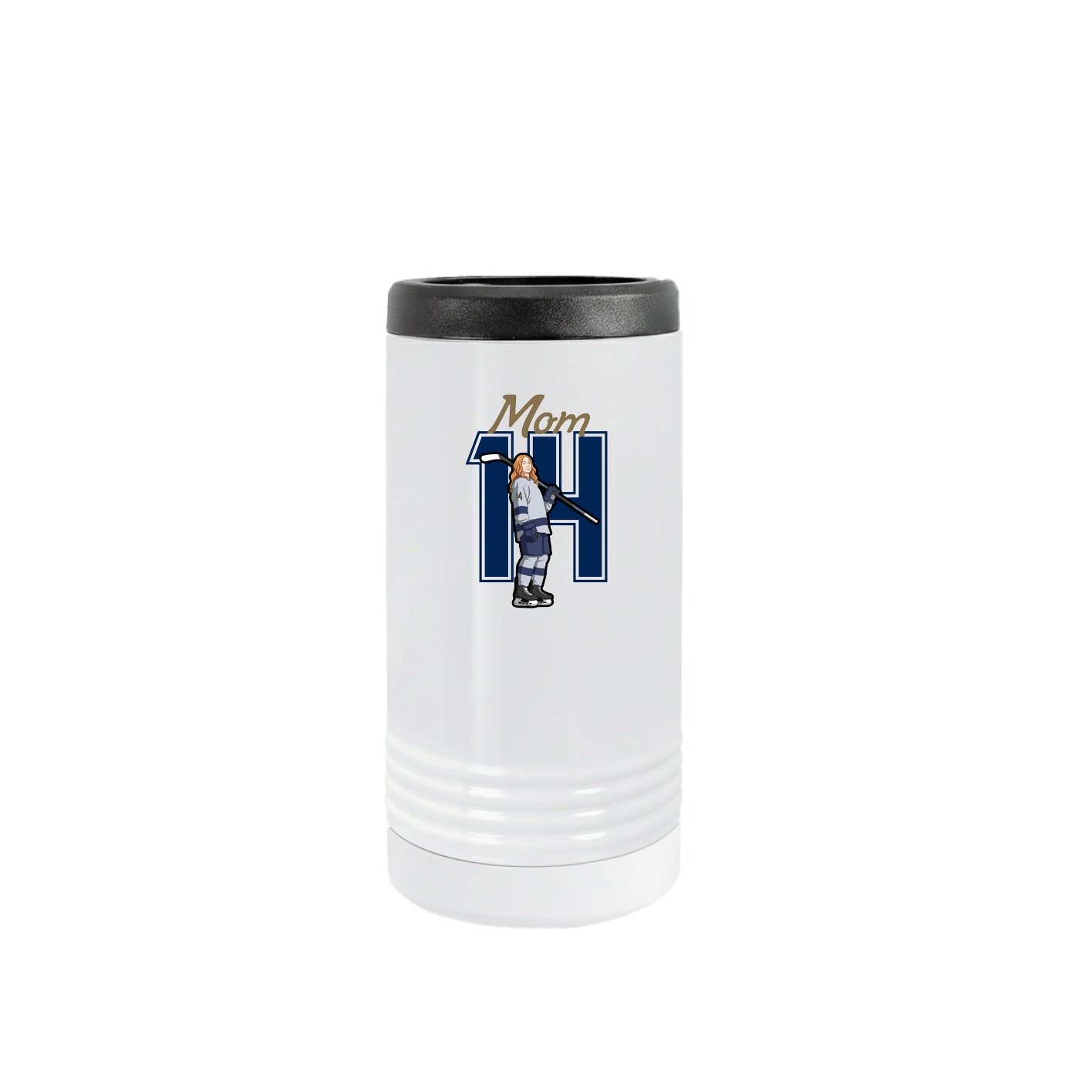 Slim Beverage Holder — Mothers Day Shirsey in White