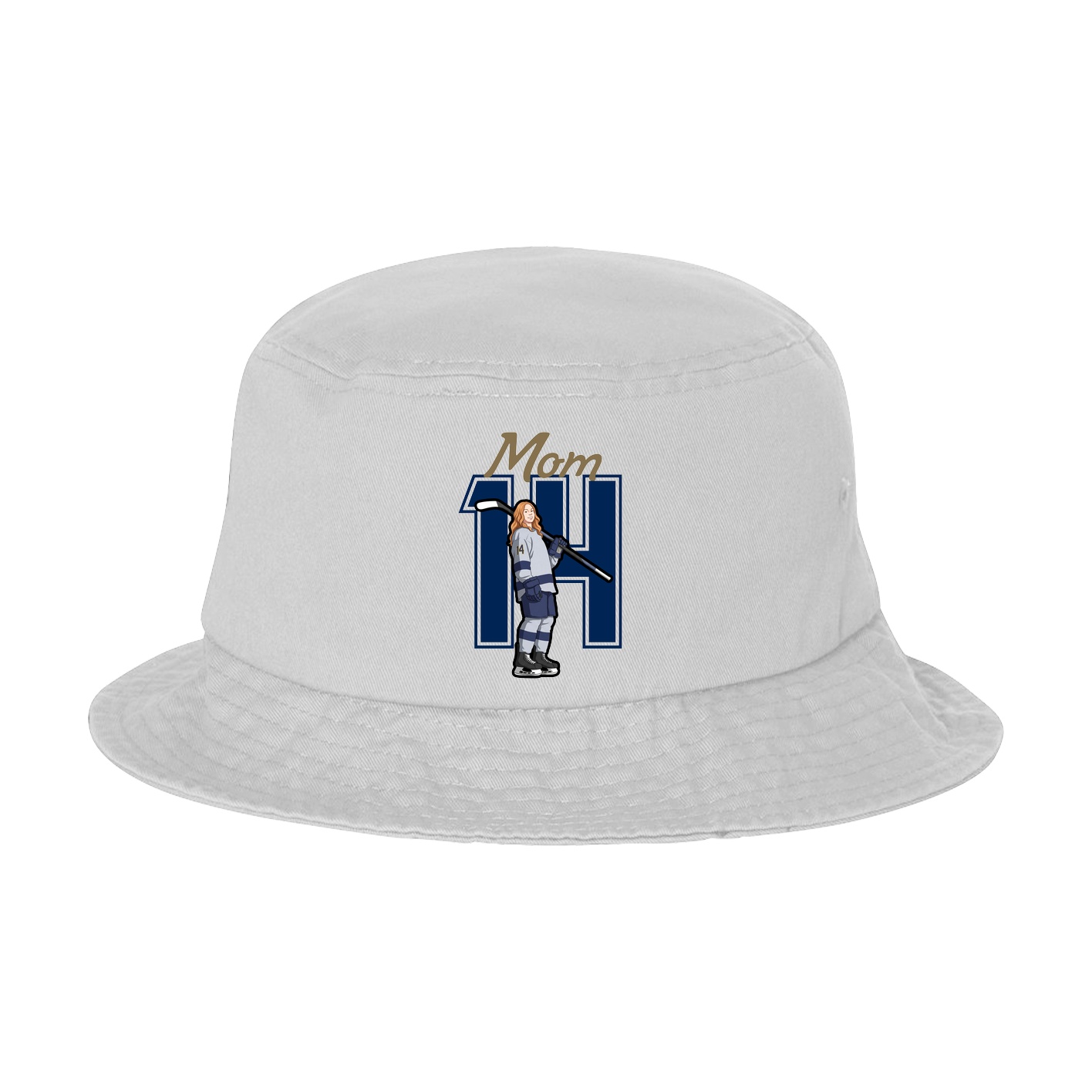 Bucket Cap — Mothers Day Shirsey in White