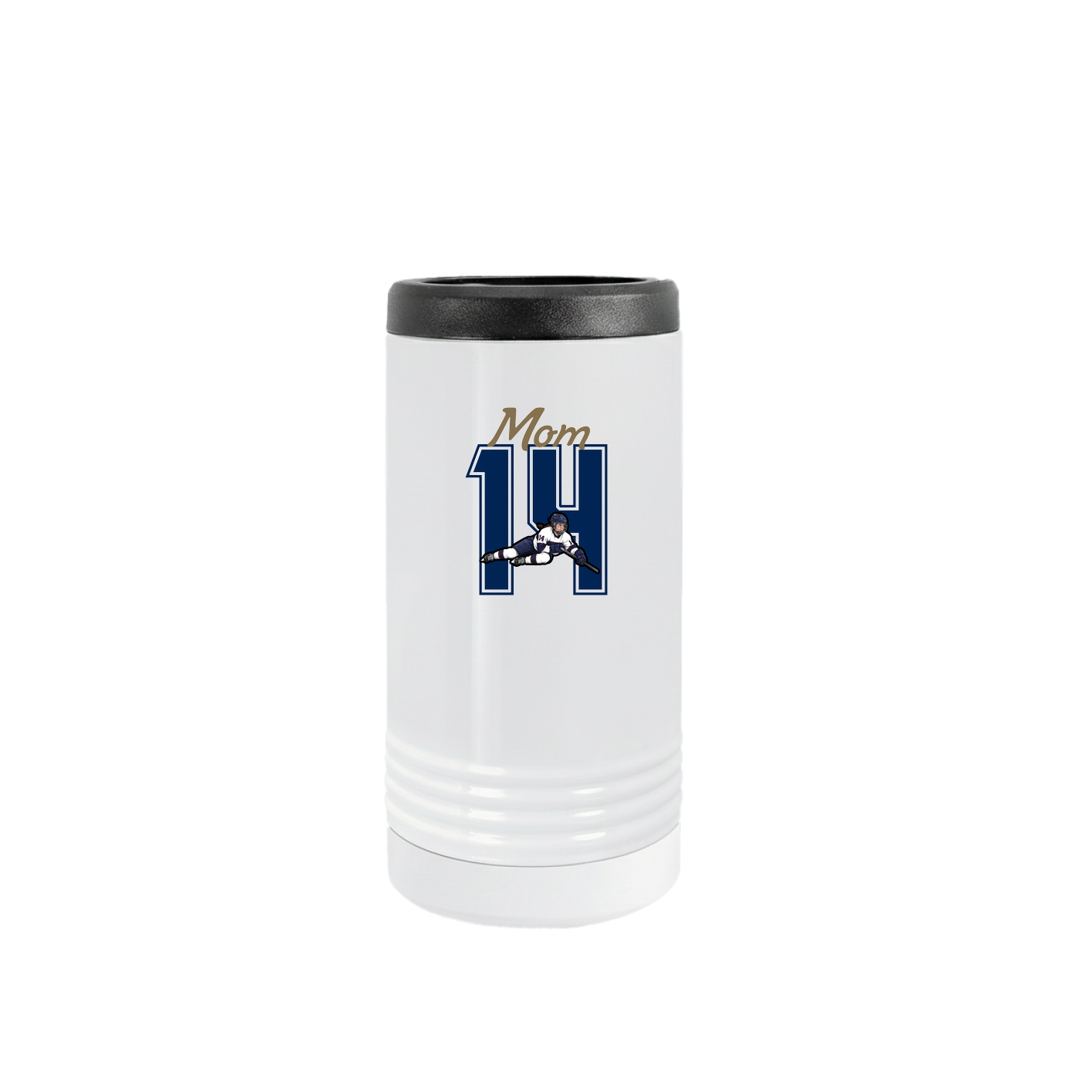 Slim Beverage Holder — Mothers Day Shirsey in White