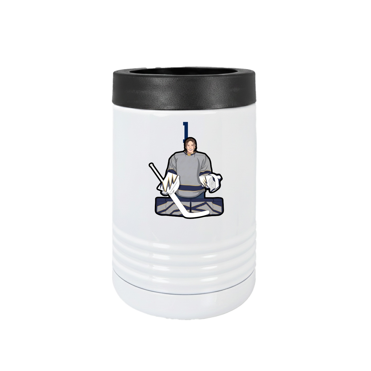 Beverage Holder — Number Top in White