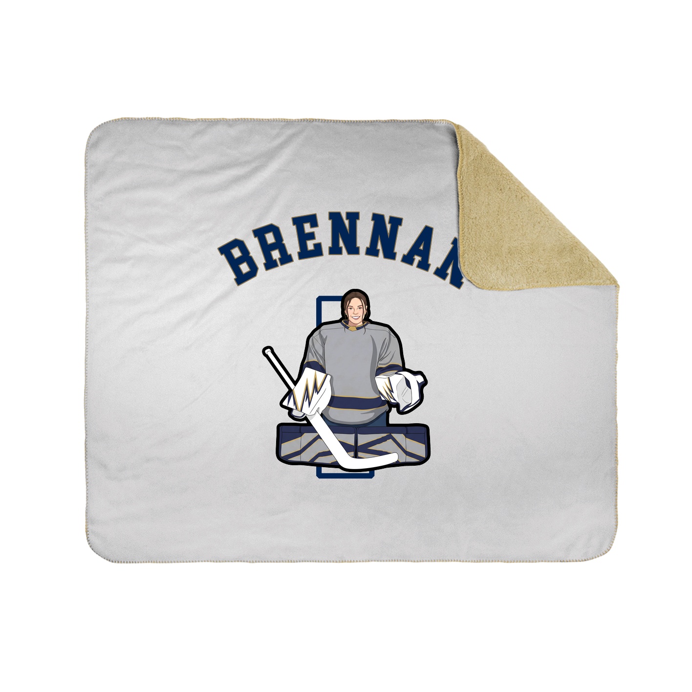 Throw Blanket — Shirsey Arch in White