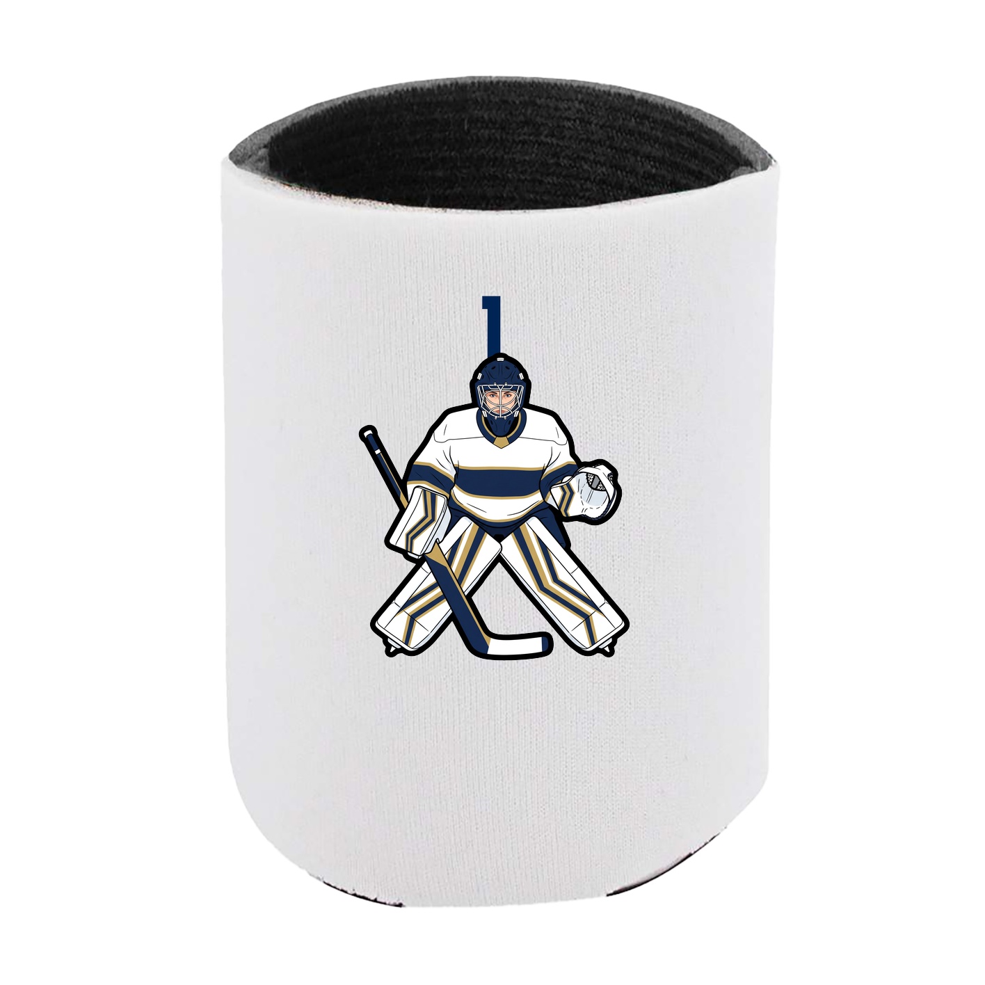 Can Holder — Number Top in White