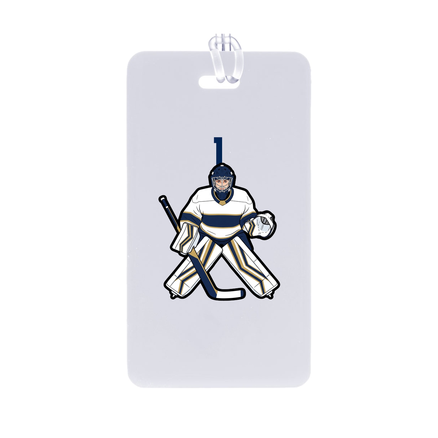 Bag Tag — Number Top in Classic
