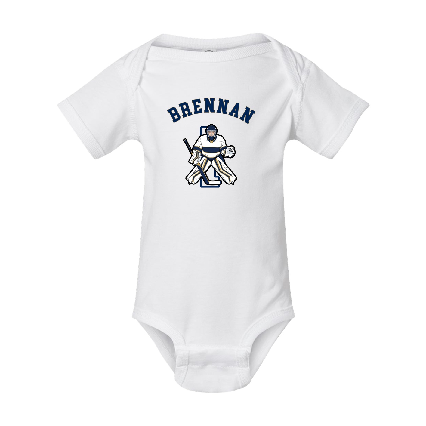 Baby Onesie — Shirsey Arch in White