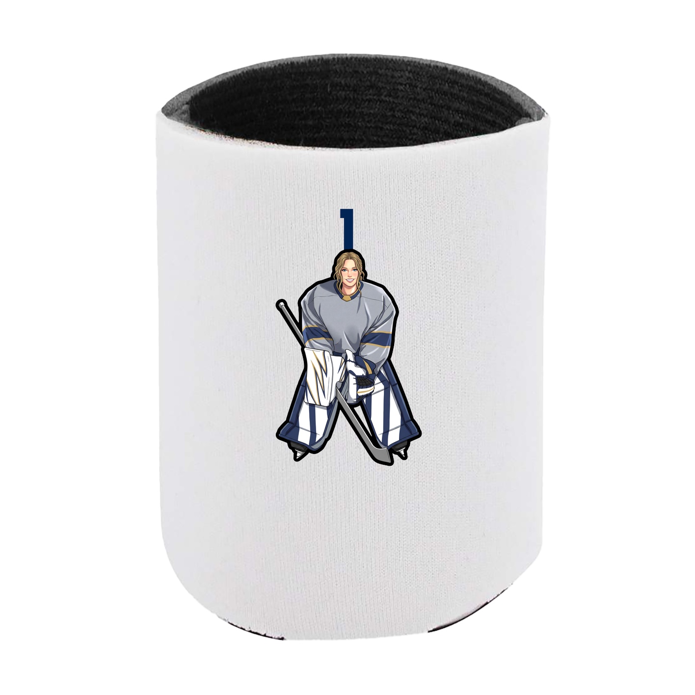 Can Holder — Number Top in White