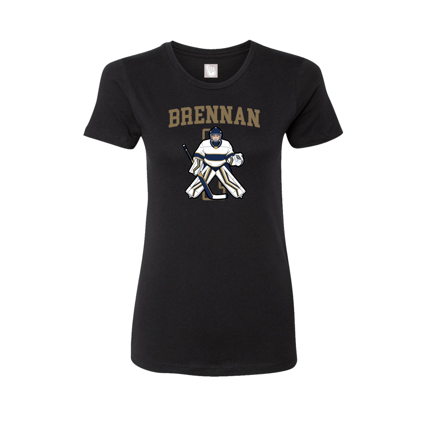 Fitted Women's Tee — Shirsey in Black