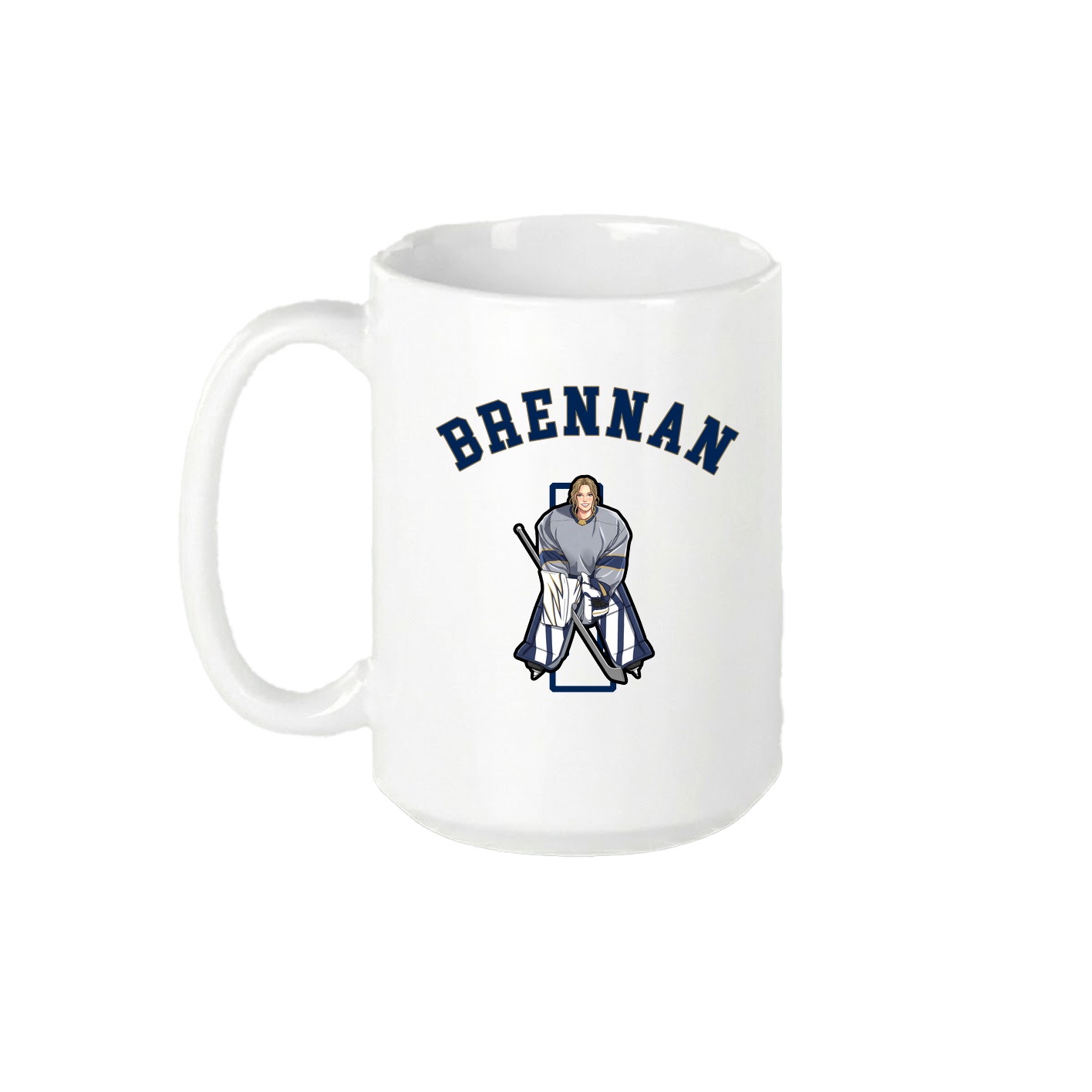 15oz Coffee Mug — Shirsey Arch in White