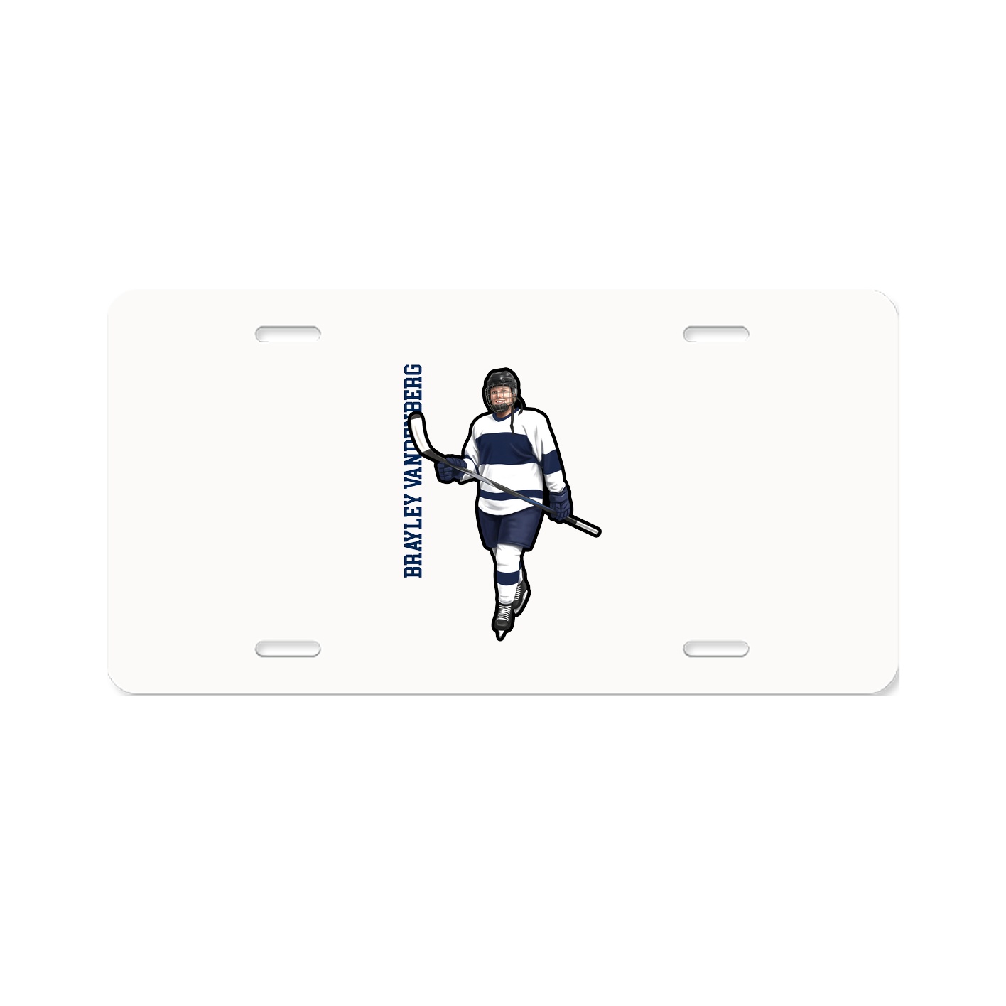 Aluminum License Plate