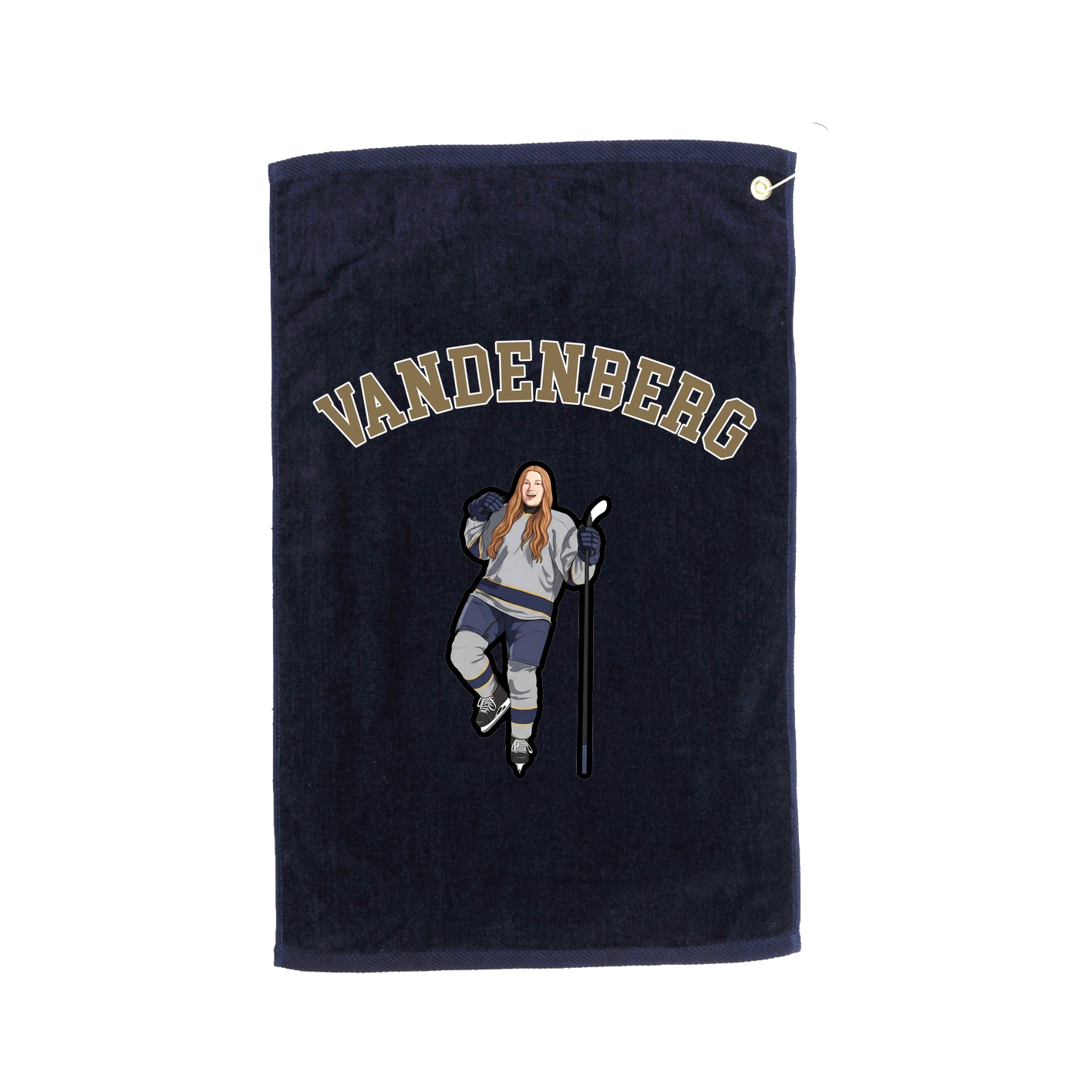 Golf Towel — Shirsey Arch in Navy
