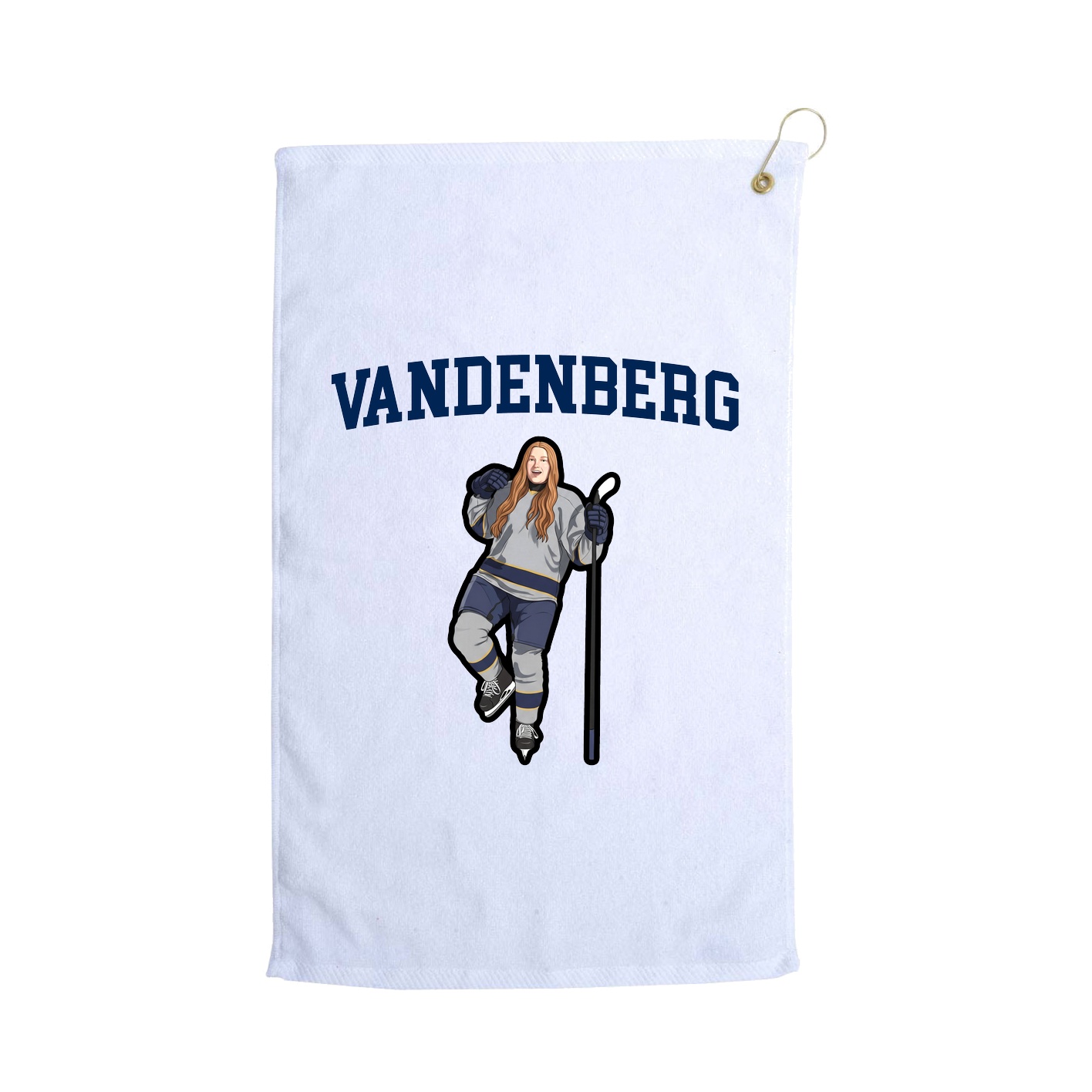 Golf Towel — Shirsey in White