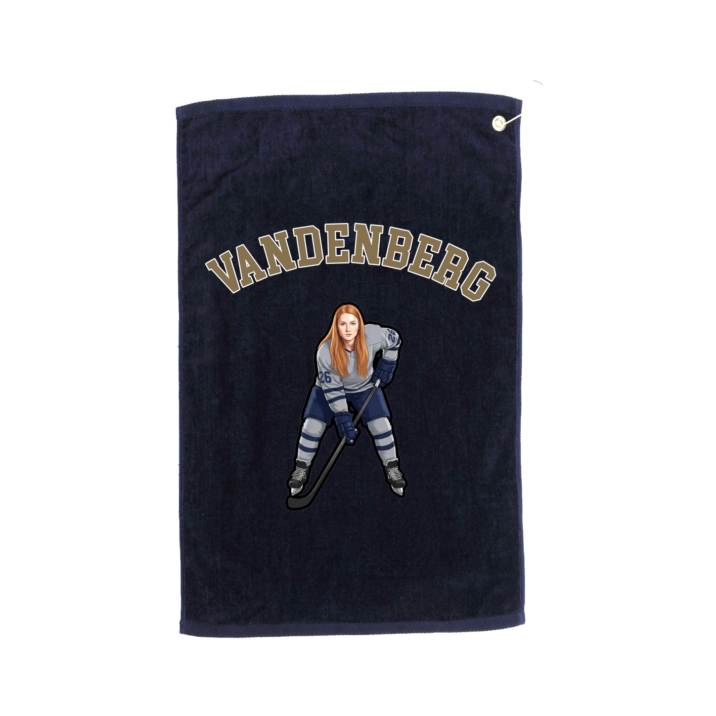 Golf Towel — Shirsey Arch in Navy