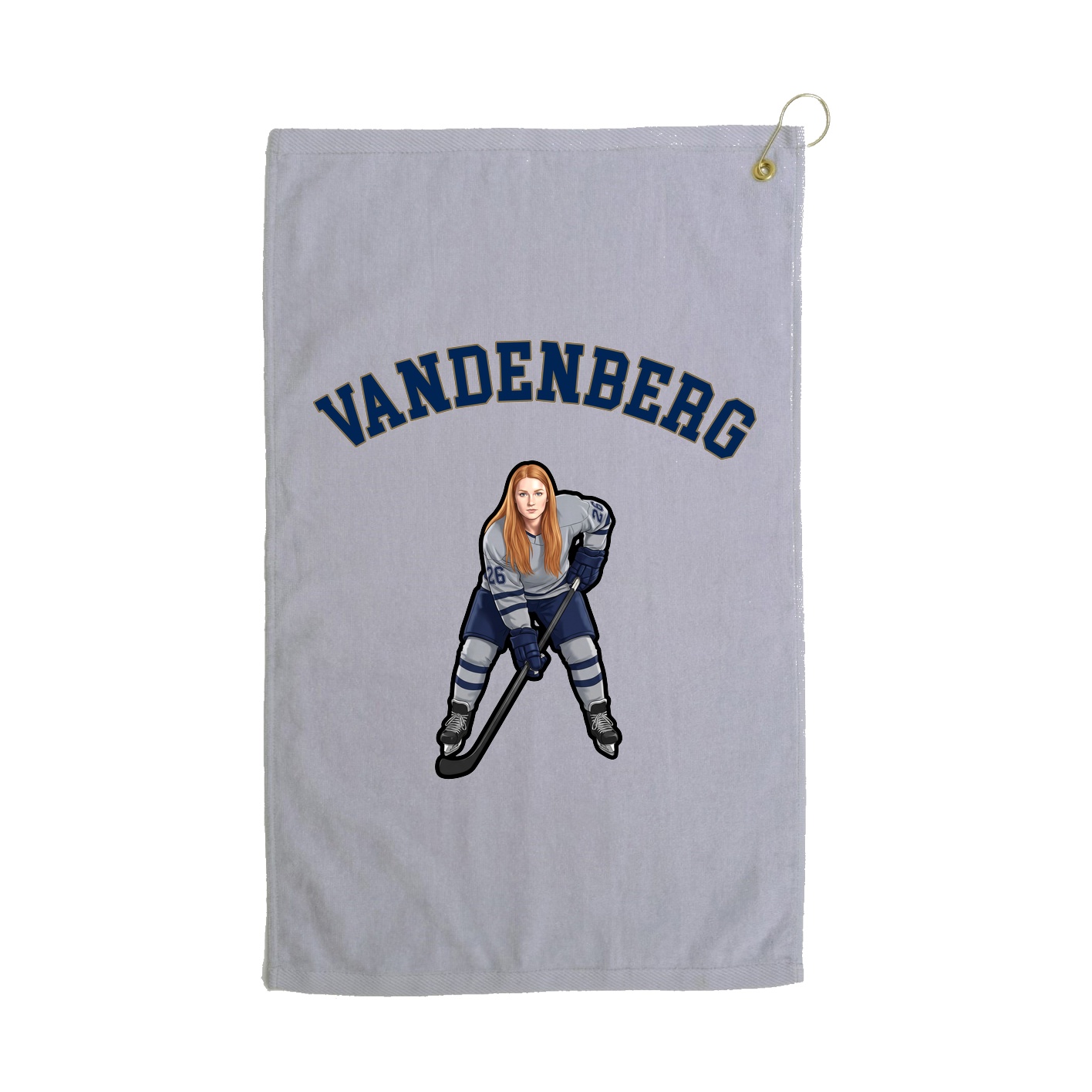 Golf Towel — Shirsey Arch in Grey