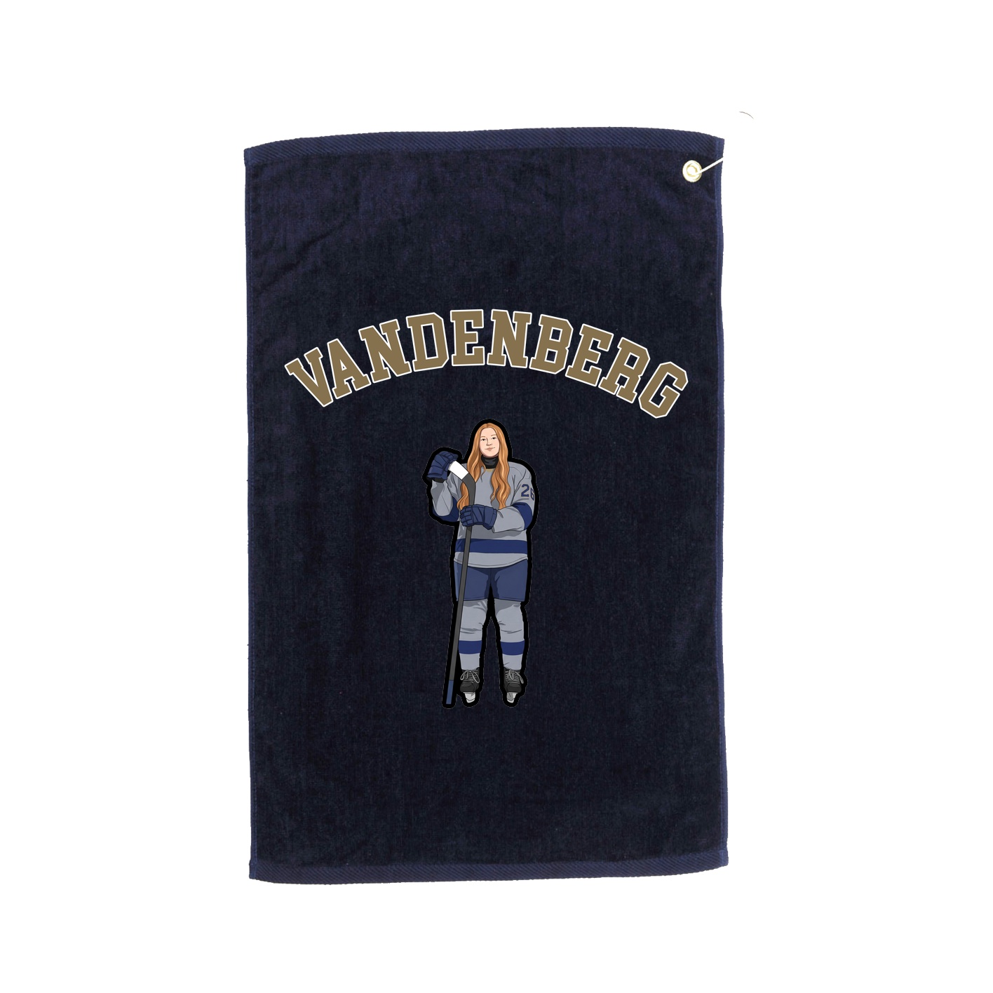 Golf Towel — Shirsey Arch in Navy