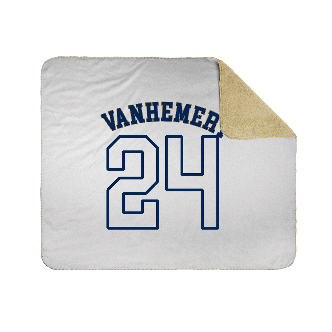 Throw Blanket — Shirsey Arch in White