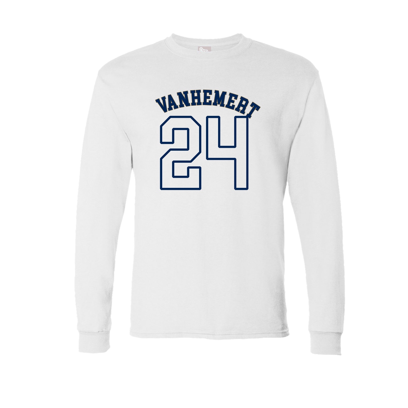 Long Sleeve Tee — Shirsey Arch in White