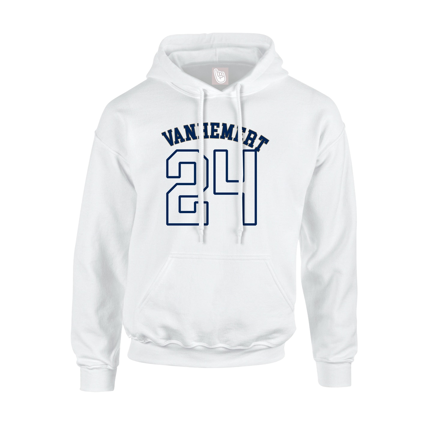 Hoodie — Shirsey Arch in White